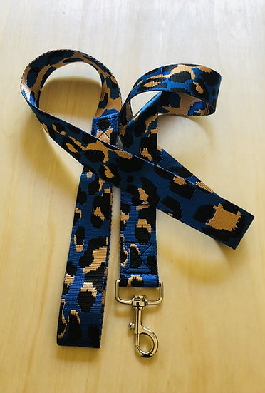 Royal Blue Camo Leash