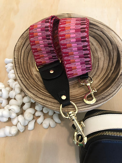 Ziggy Pink Bag Strap